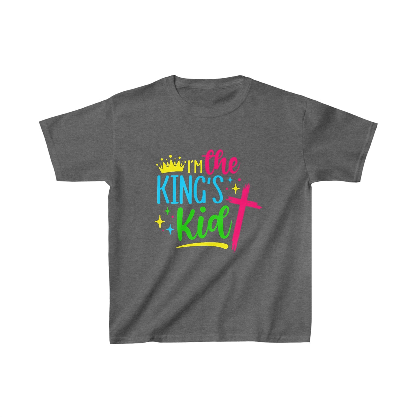 Kids Tee - I AM THE KINGS KID Graphic T-Shirt - My Store
