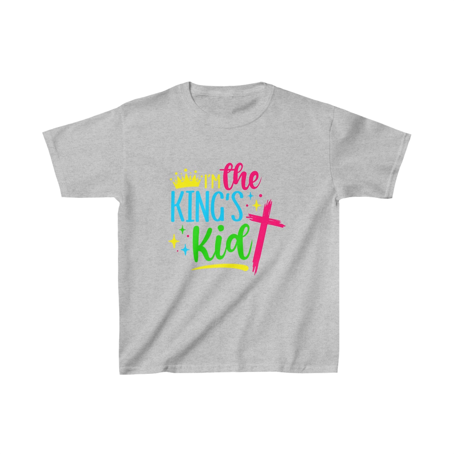 Kids Tee - I AM THE KINGS KID Graphic T-Shirt - My Store