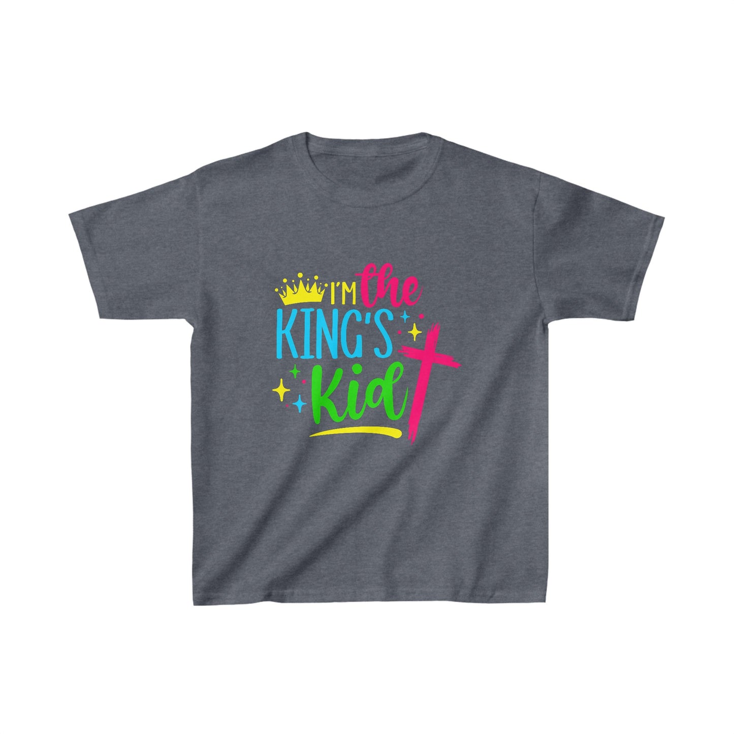 Kids Tee - I AM THE KINGS KID Graphic T-Shirt - My Store