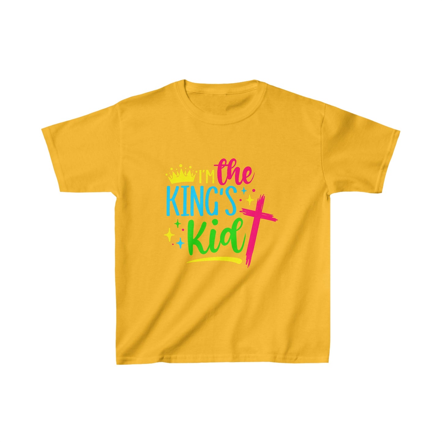Kids Tee - I AM THE KINGS KID Graphic T-Shirt - My Store