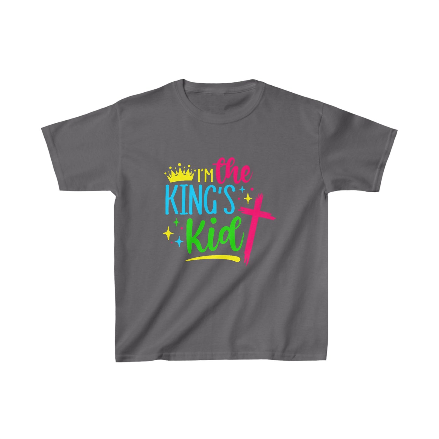 Kids Tee - I AM THE KINGS KID Graphic T-Shirt - My Store