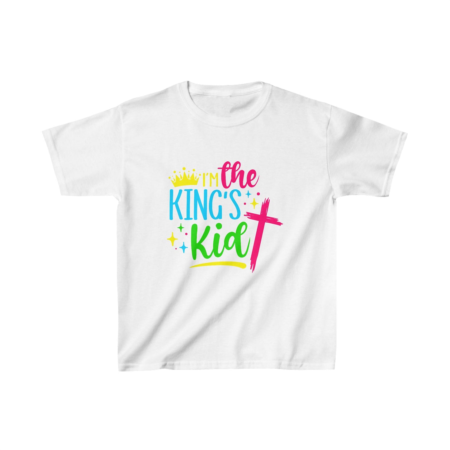 Kids Tee - I AM THE KINGS KID Graphic T-Shirt - My Store