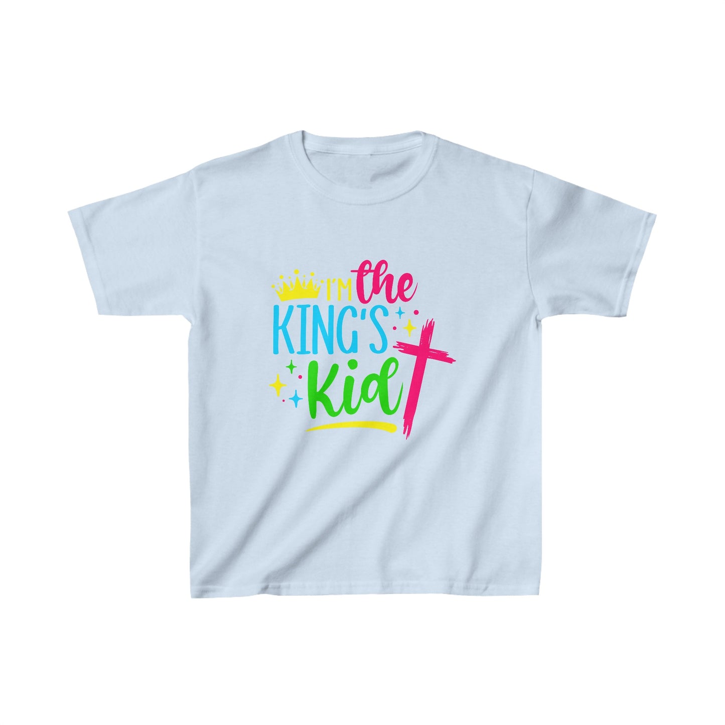 Kids Tee - I AM THE KINGS KID Graphic T-Shirt - My Store