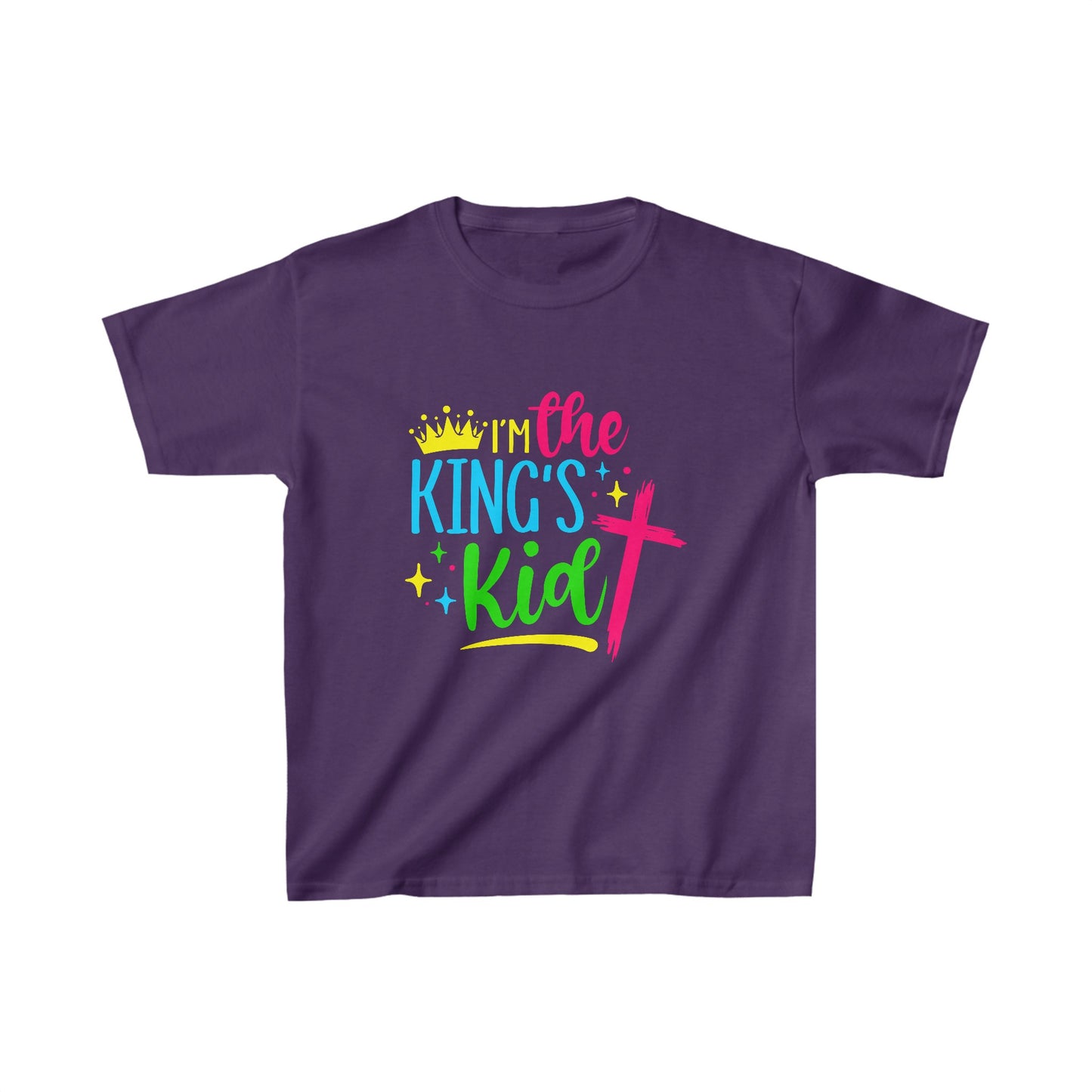 Kids Tee - I AM THE KINGS KID Graphic T-Shirt - My Store
