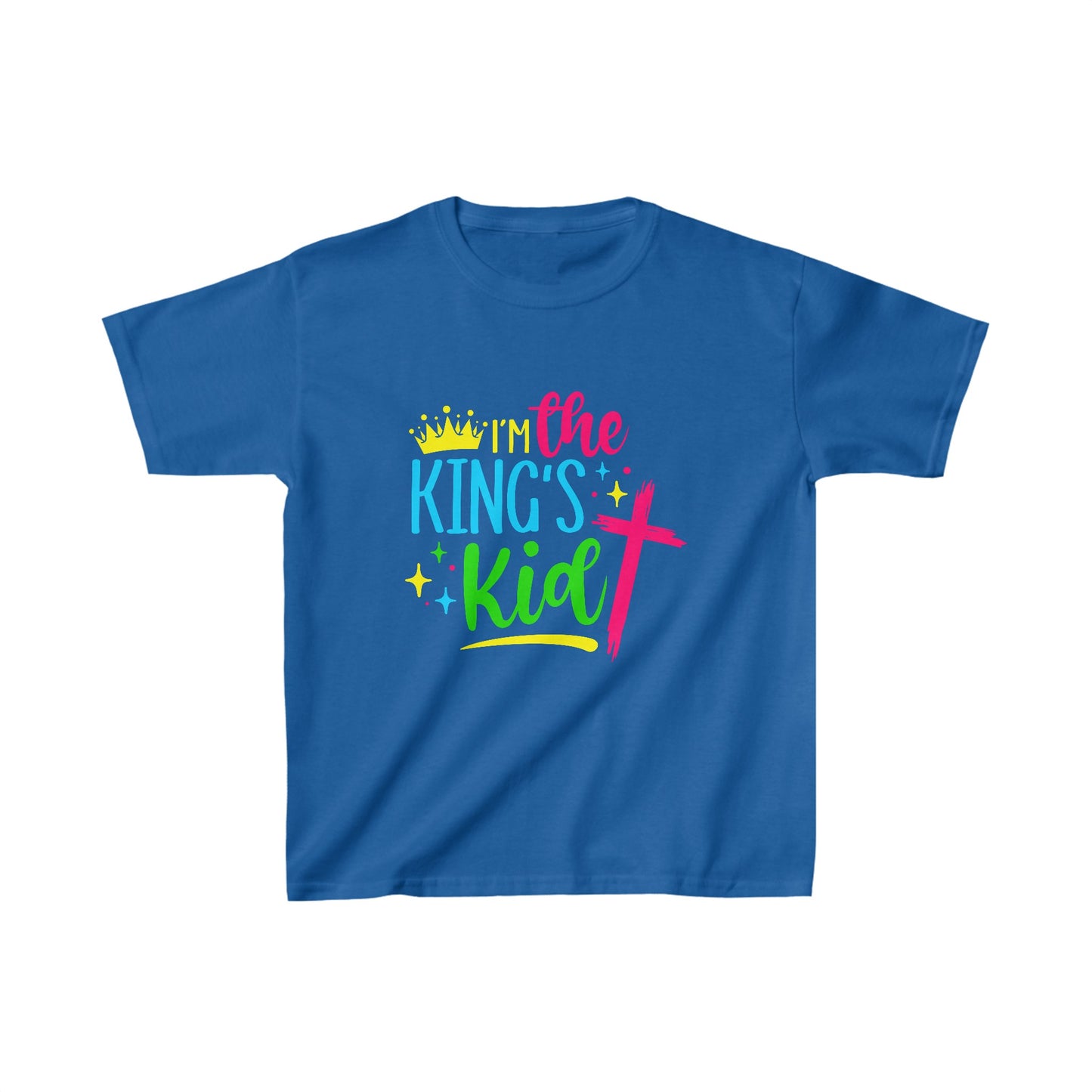 Kids Tee - I AM THE KINGS KID Graphic T-Shirt - My Store