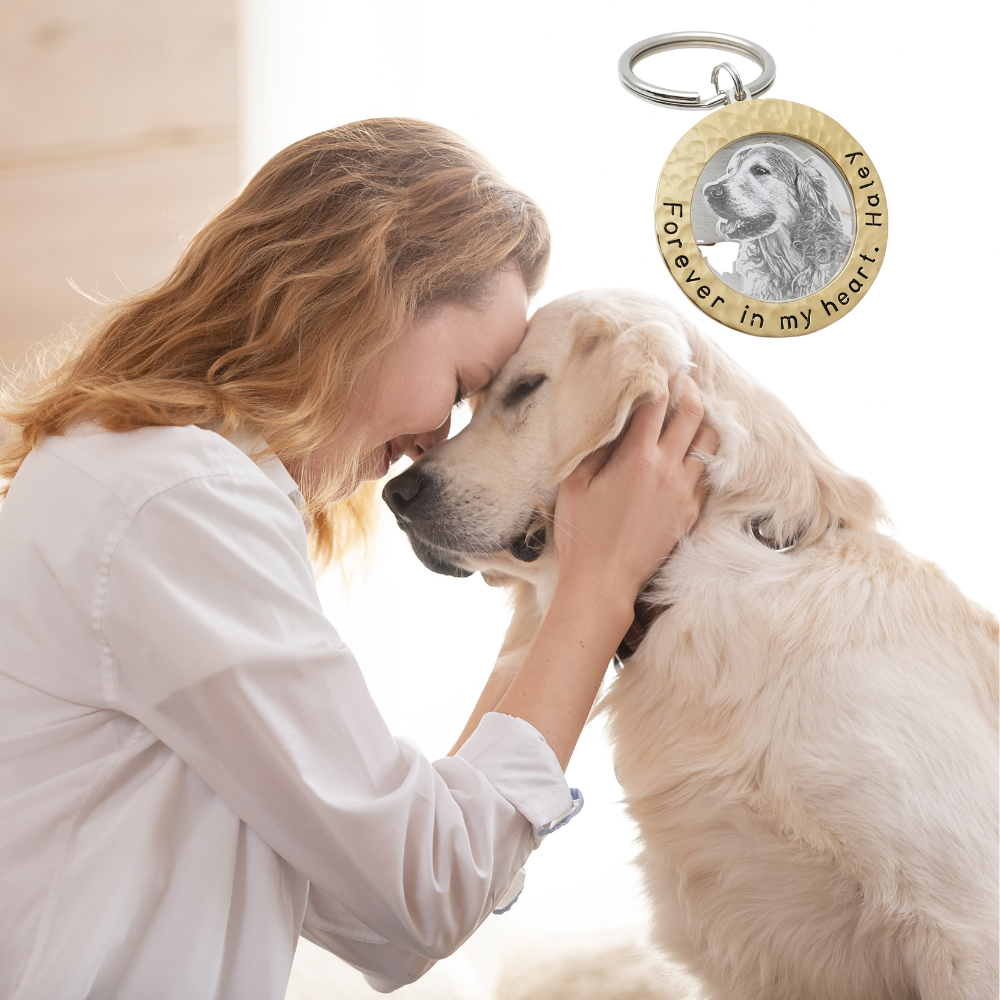 Personalized Pet Photo Keychain