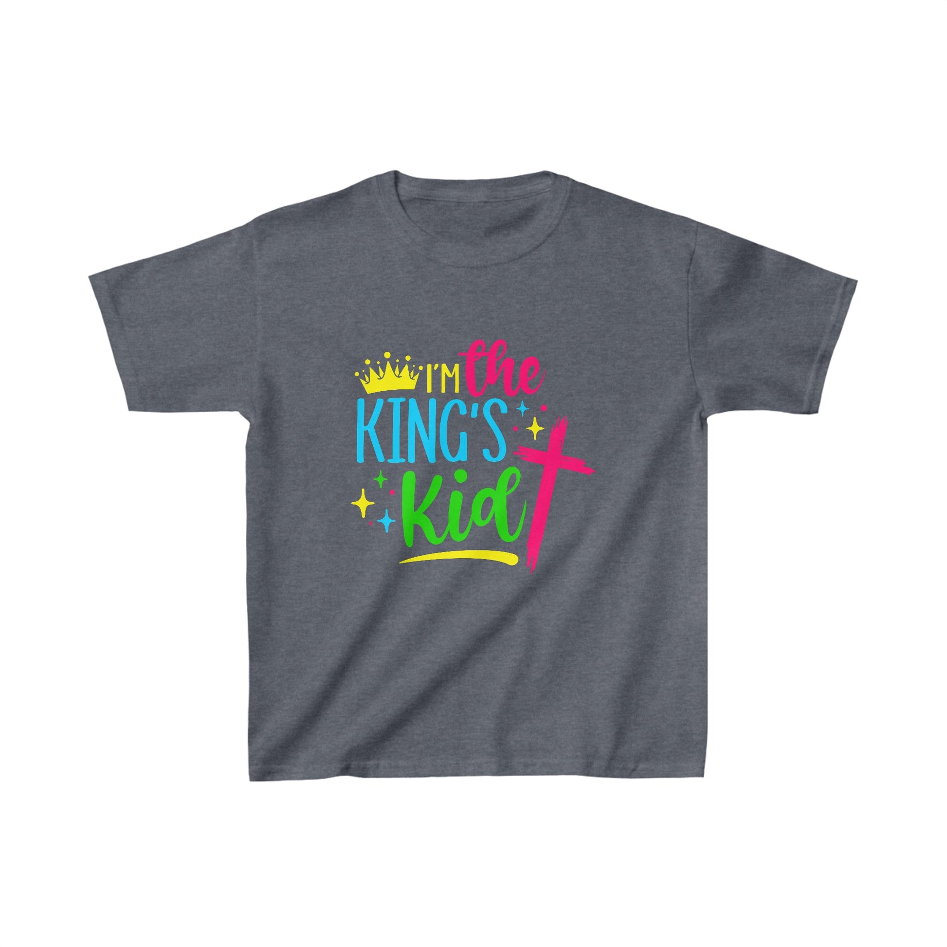 Kids Tee - I AM THE KINGS KID Graphic T-Shirt - My Store
