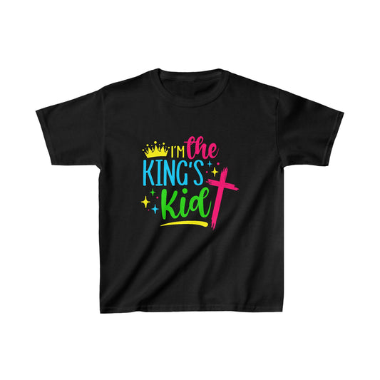 Kids Tee - I AM THE KINGS KID Graphic T-Shirt - My Store