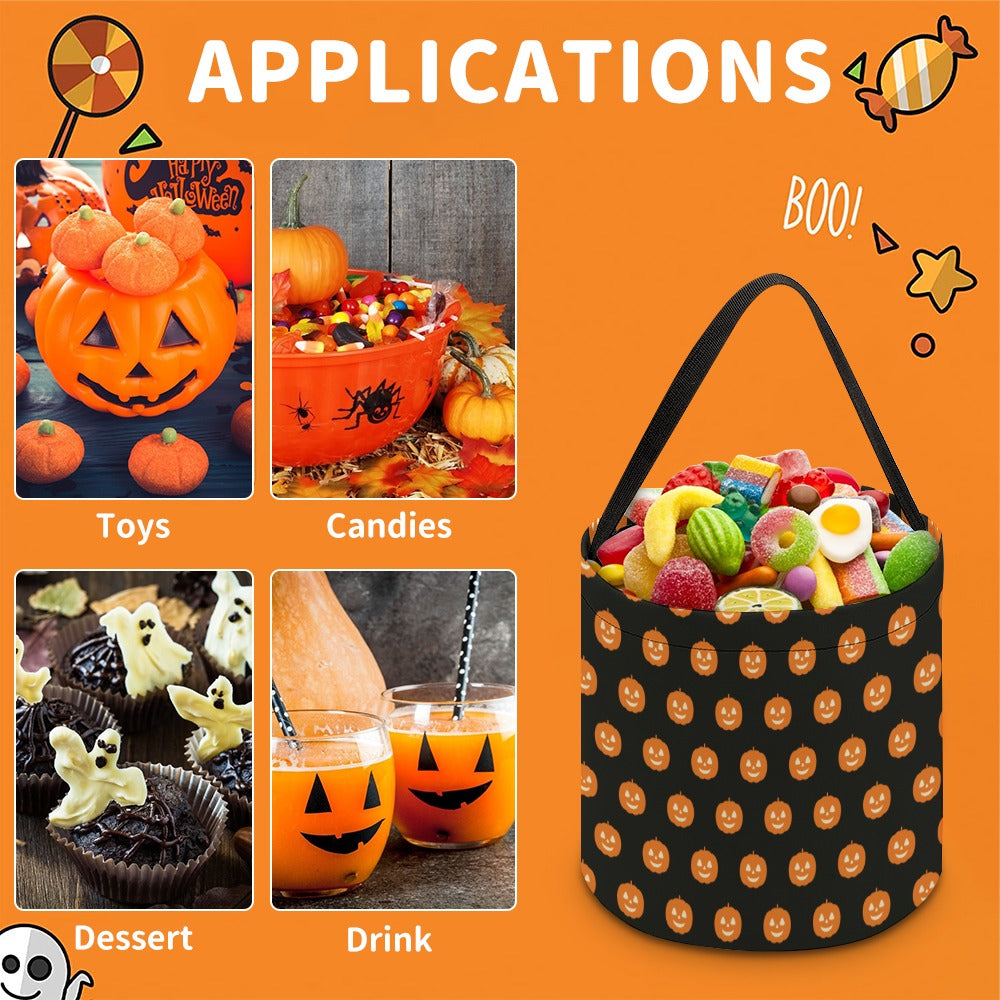 Halloween Pumpkin Trick-or-Treat Candy Bag