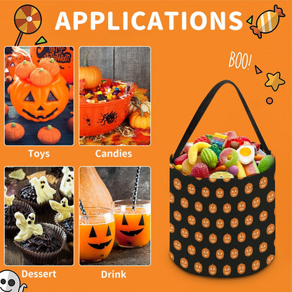 Halloween Pumpkin Trick-or-Treat Candy Bag