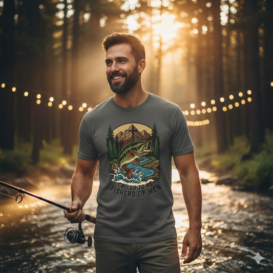 Called to Be Fishers of Men T-Shirt — Christian Fishing Graphic Tee