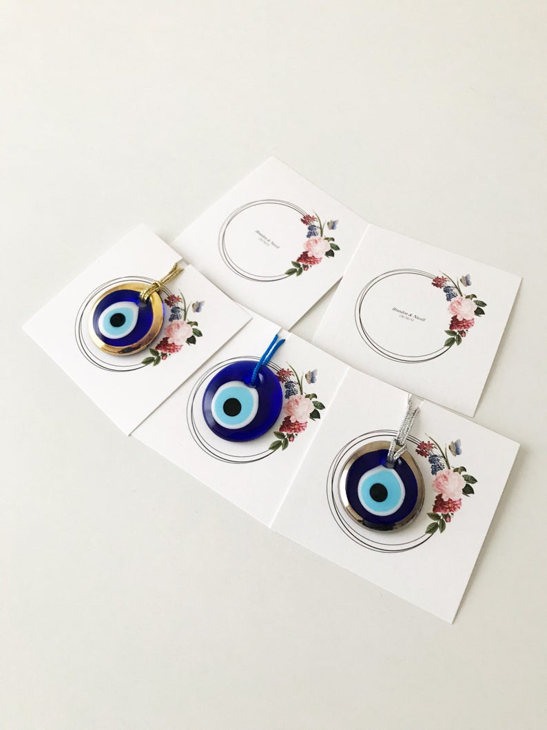 Personalized Evil Eye Wedding Favors