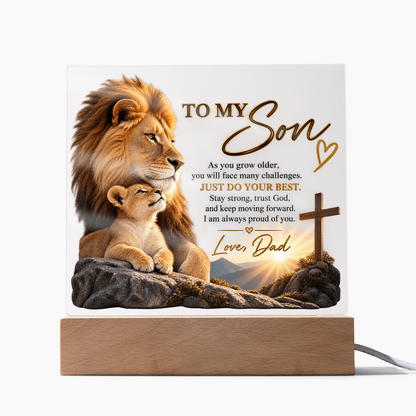 To My Son, Love Dad