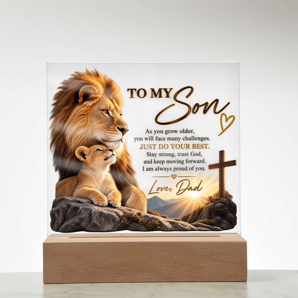 To My Son, Love Dad