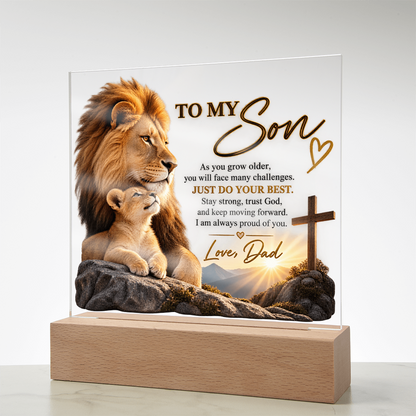 To My Son, Love Dad