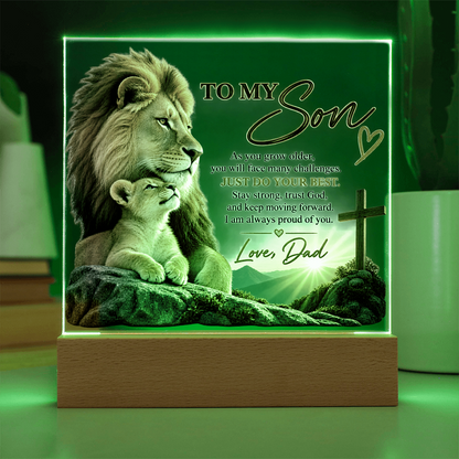 To My Son, Love Dad