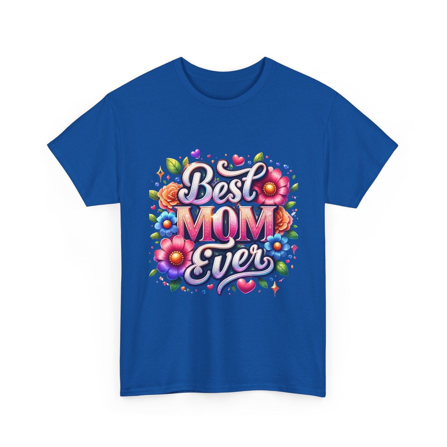 Best Mom Ever Floral T-Shirt | Mother’s Day Gift Tee - Perfect Touch Keepsakes