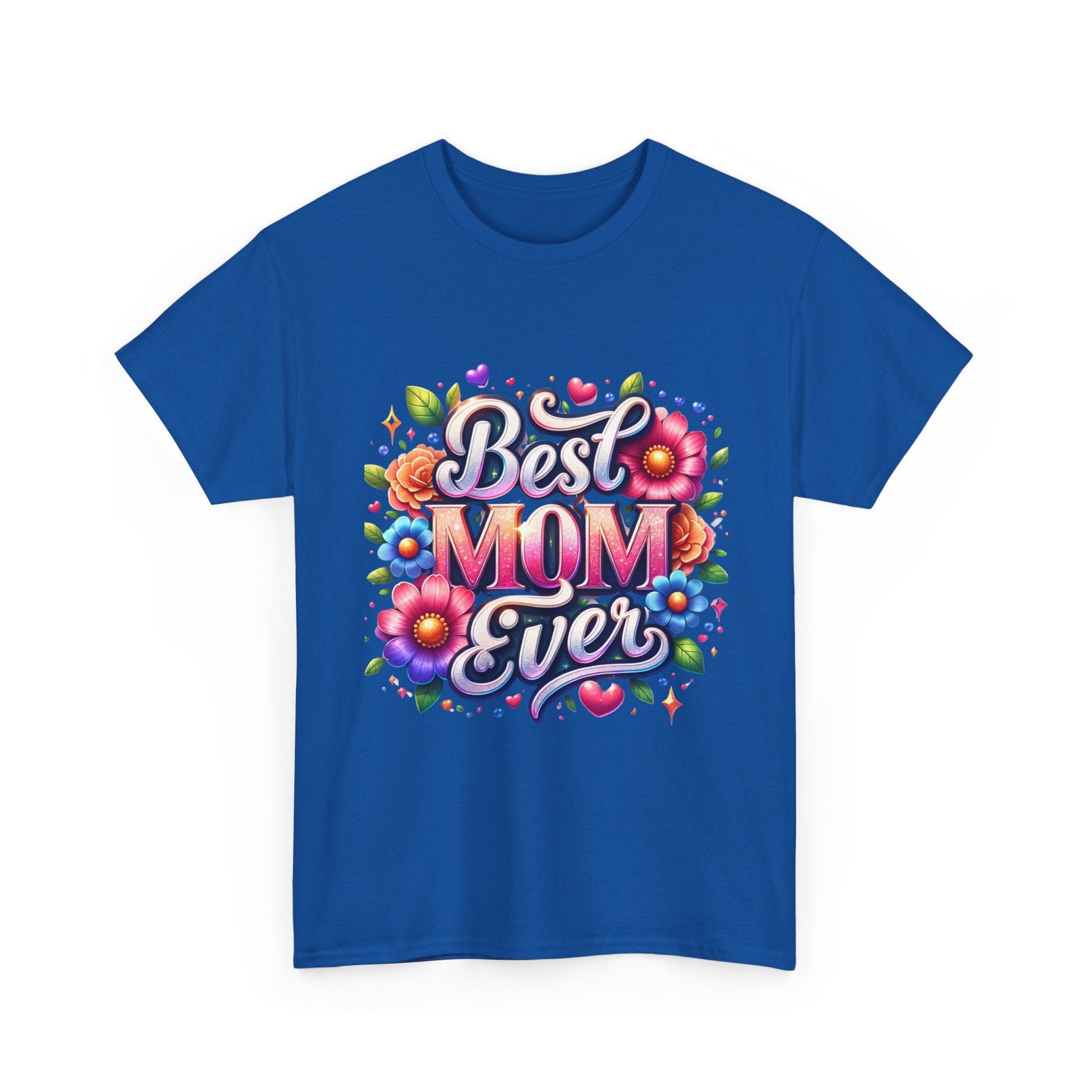 Best Mom Ever Floral T-Shirt | Mother’s Day Gift Tee - Perfect Touch Keepsakes