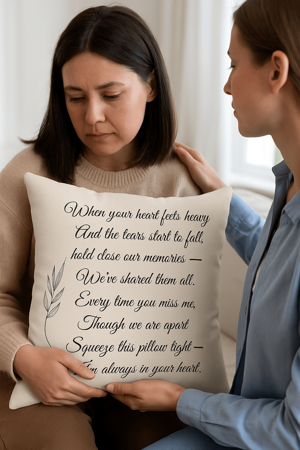 Emotional Keepsake Pillow - Perfect Touch Keepsakes