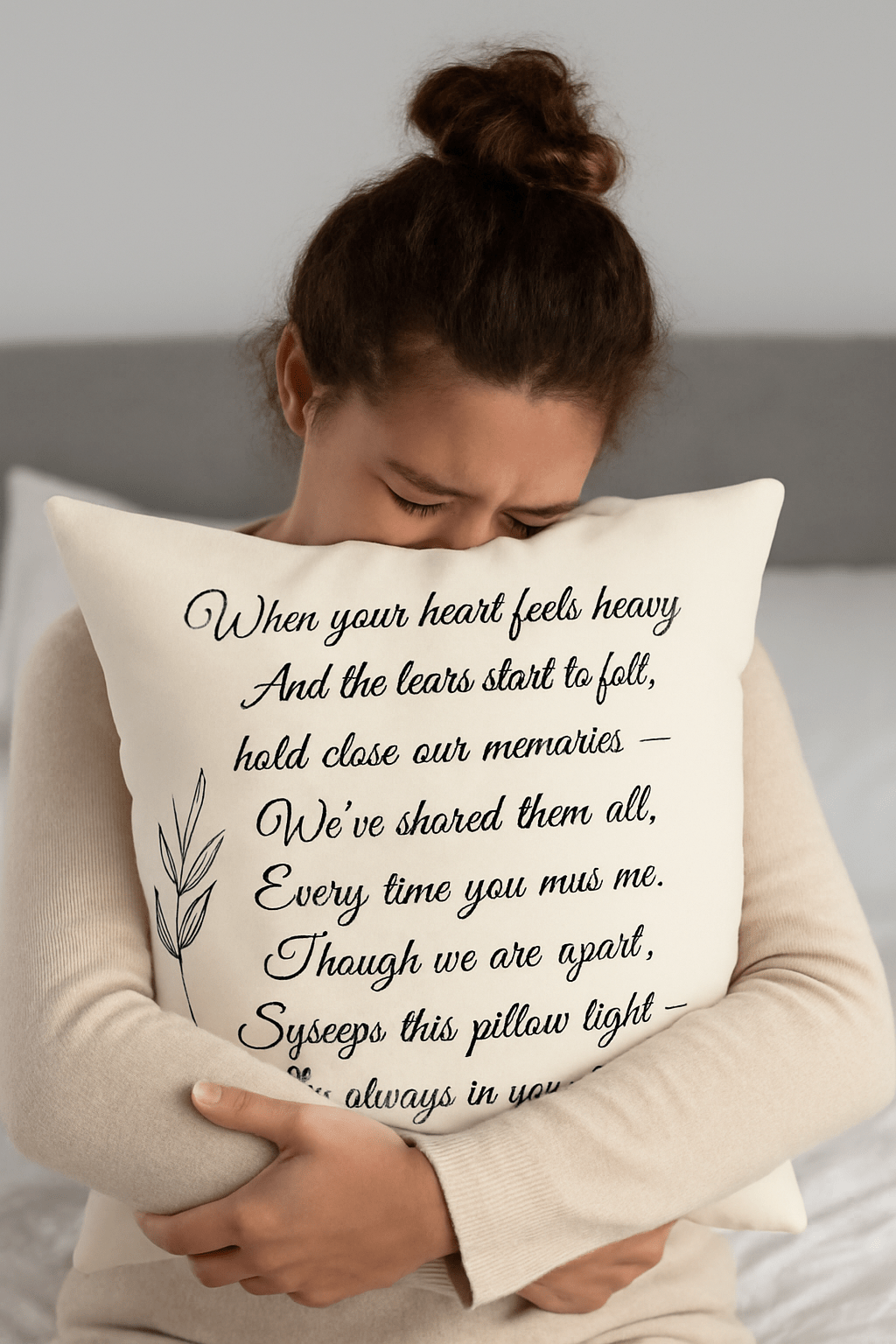 Emotional Keepsake Pillow - Perfect Touch Keepsakes